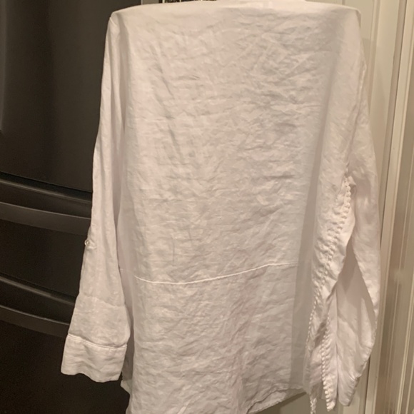 Peck&Peck 100 percent linen tunic NWT.‎ Retail 89 - Picture 7 of 8